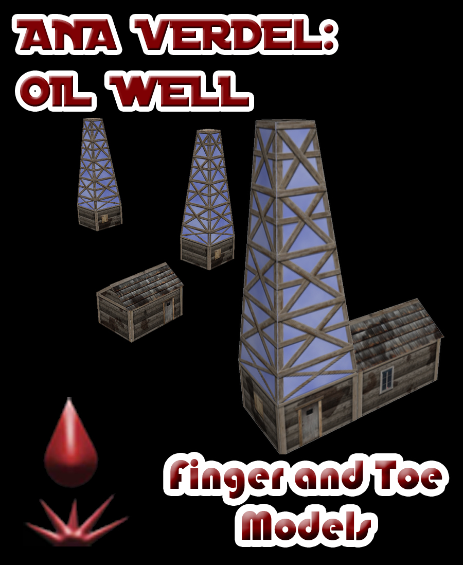 Old West Oil Well